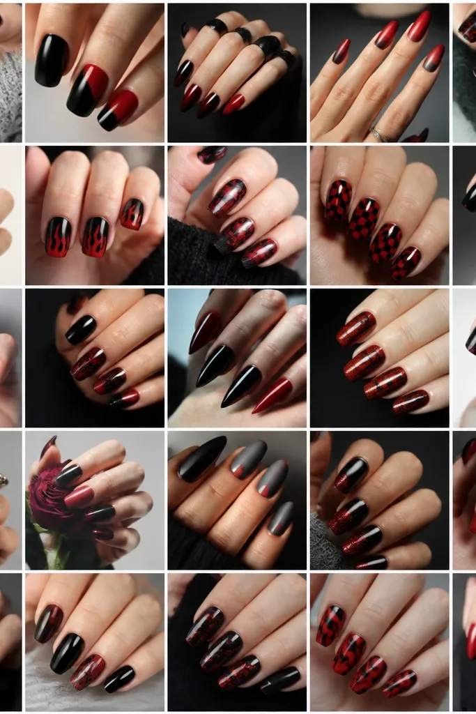 20 Black And Red Nails budget picks